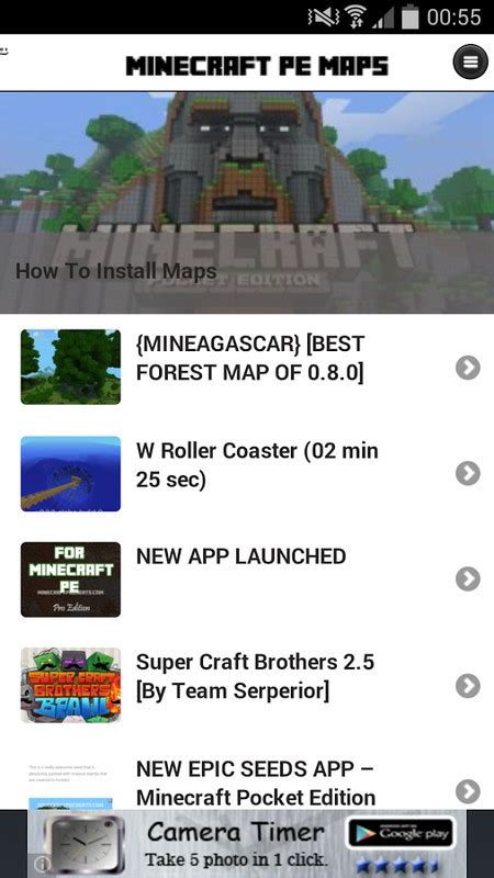 Maps Minecraft Pe Apk Free Android App Download Appraw