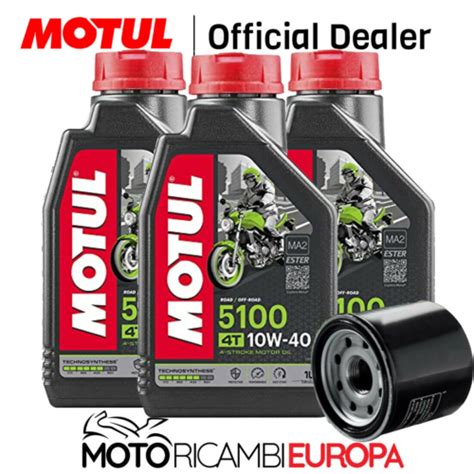 KIT TAGLIANDO OLIO MOTUL Yamaha XT600 E3TB DJ021 96 03 CON FILTRO OLIO