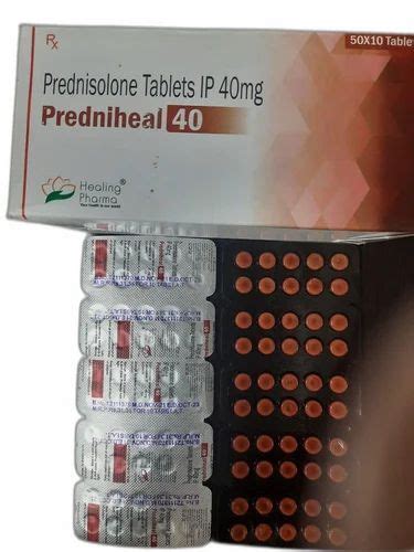 Predniheal Prednisolone Mg Tablet At Rs Stripe Erectile