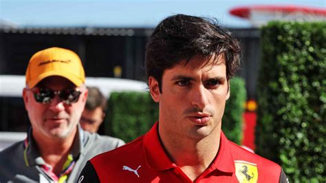 Carlos Sainz Staying Tight Lipped After Vasseur Chat And First Sight Of