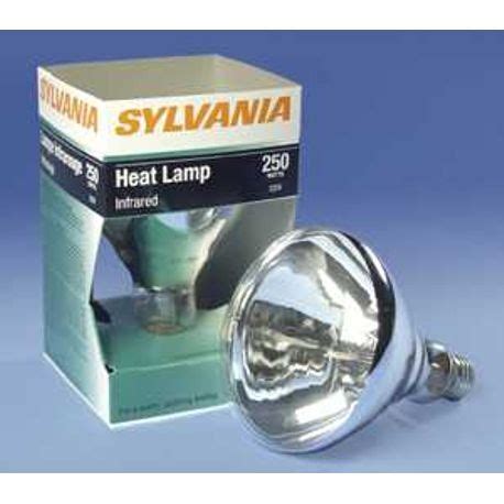 Sylvania 250BR40 1 120V 14664 Reflector Infrared Lamp 250 W E26