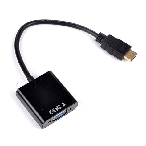 สายแปลง Hdmi เป็น Vga แบบมีวงจรถอดรหัส Hdmi To Vga Cable With Dac