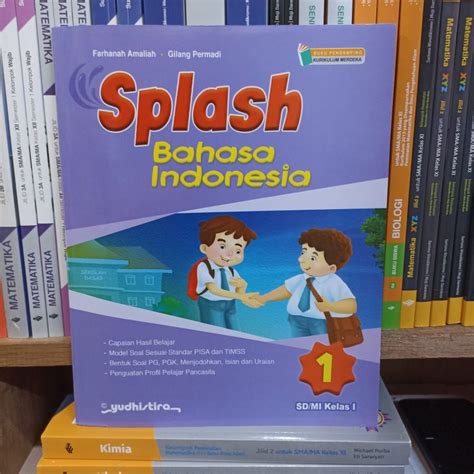 Jual Buku Splash Bahasa Indonesia Kelas 1 SD Kurikulum Merdeka