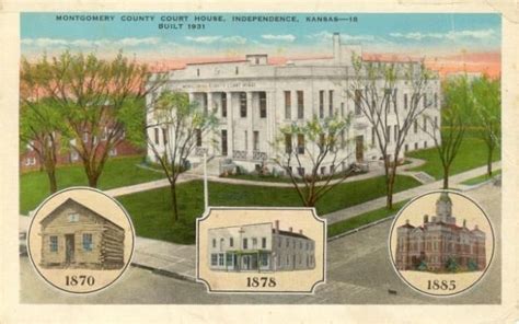 Montgomery County Courthouse (Independence, KS) - Built 1870, 1878 ...