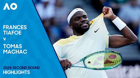 Frances Tiafoe V Tomas Machac Highlights Australian Open 2024 Second