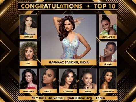 Meet The Top 10 Of Miss Universe 2021