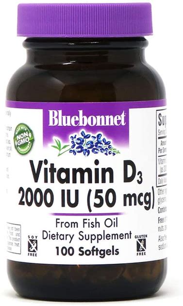 Bluebonnet Nutrition Vitamin D Iu