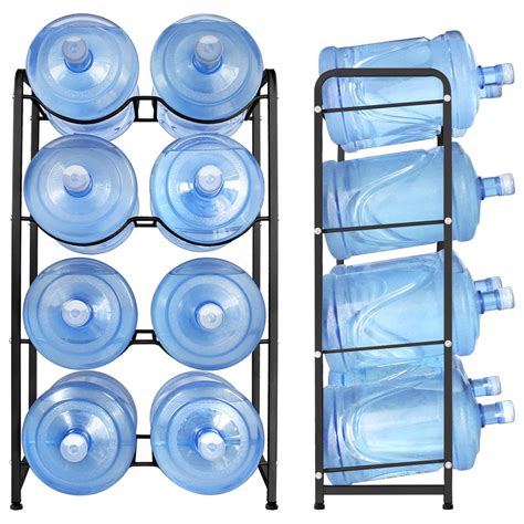 Umorning Tier Water Cooler Jug Rack Gallon Water Jug Holder Storage