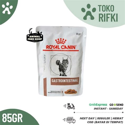 Jual Royal Canin Gastrointestinal Pouch Rc Gastro Intestinal G Sachet