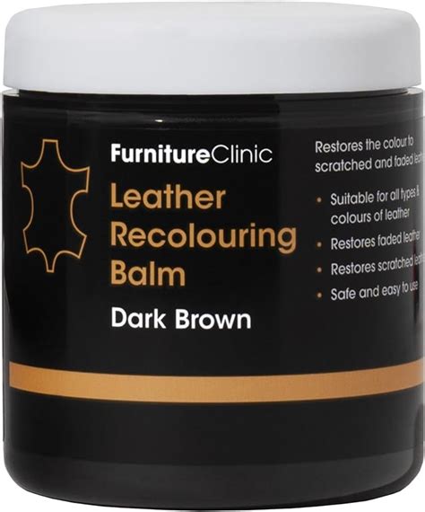 Furniture Clinic Leather Recolouring Balm Colour Restorer For Sofas