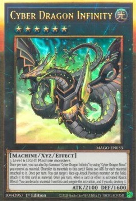 Cyber Dragon Infinity Alternate Art Maximum Gold Yugioh