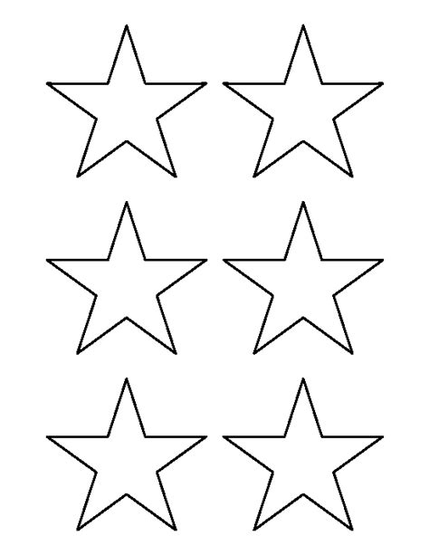 Stars To Print And Cut Out