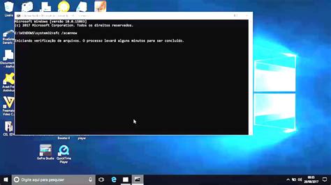 COMO USAR O COMANDO SFC SCANNOW Windowscommandprompt YouTube