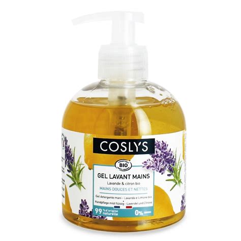 Гель для рук COSLYS Гель для мытья рук деликатный "Лимон-Лаванда ...