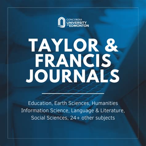 Taylor And Francis Journals