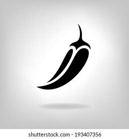 Hot Chilli Pepper Vector Isolated On Stock Vector Royalty Free Shutterstock