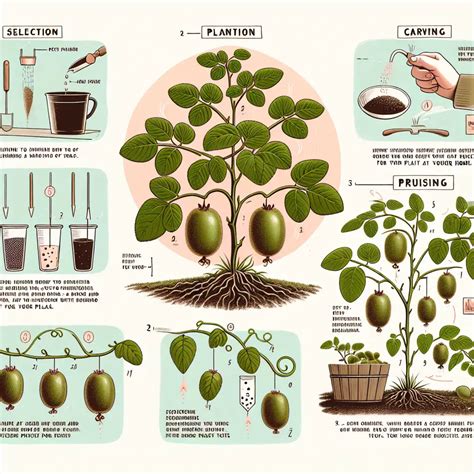 complete guide  growing kiwi fruit   home enjoy container