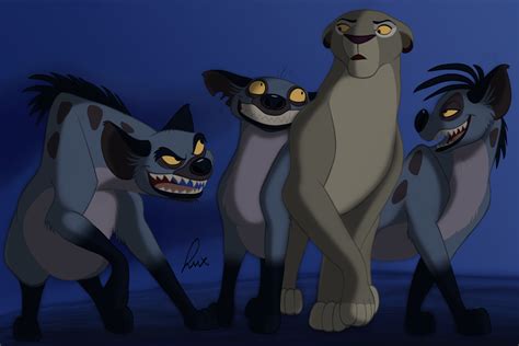 Hyenas Confronting Sarabi Lion King Art Lion King Fan Art Disney