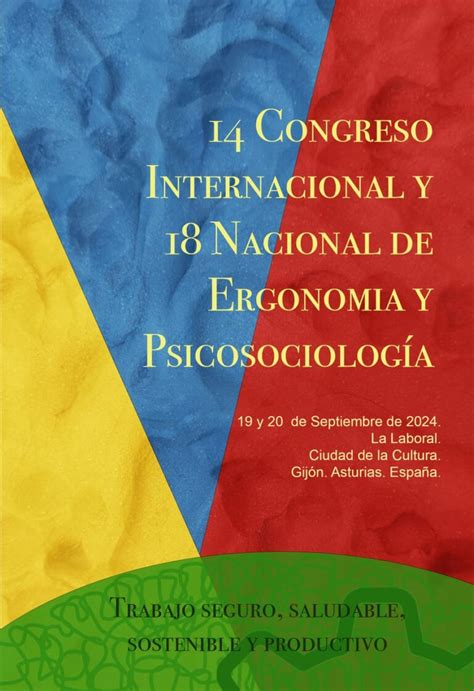 14º Congreso Internacional y 18º Nacional de Ergonomía y