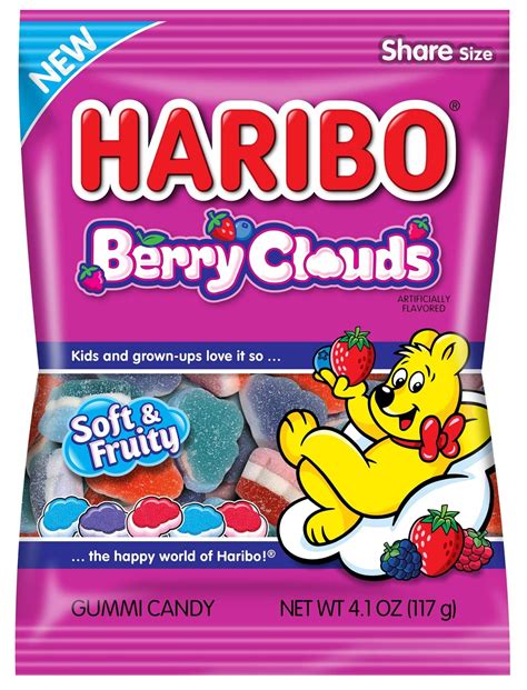 Haribo Debuts Triple Layer Berry Clouds Gummies Nca