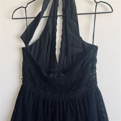 Free People Dresses Free People So Sweetly Crotchet Halter Open