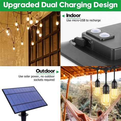 Snapklik Pack Ft Solar Powered String Lights Outdoor