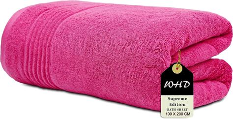 Wholesale Trade Dealz Extra Large Bath Sheet 100 X 200 Cm Super Jumbo