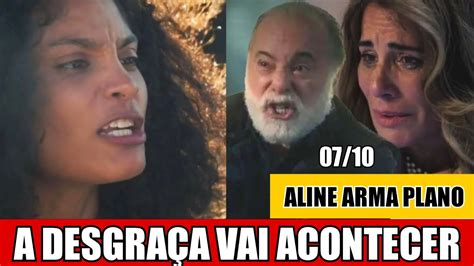 Terra e Paixão Como Aline vai recuperar as terras Será difícil mas