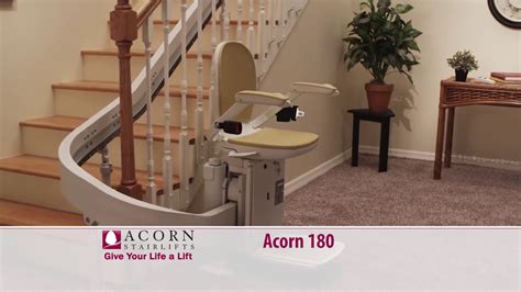 Acorn 180 Curved Stairlift Installation