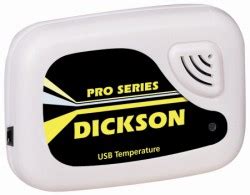 Dickson Temperature Humidity Data Loggers Have Built In USB