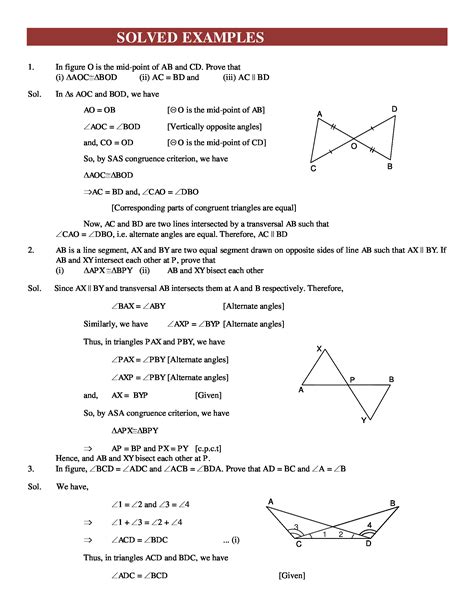 Rhs Congruence Of Triangles