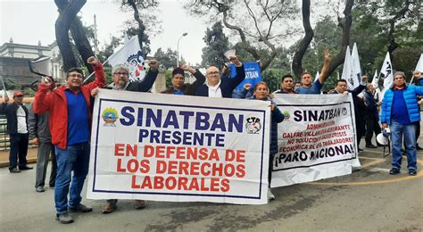 Trabajadores del Banco de la Nación en pie de lucha El Popular