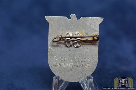 SMGM 4248 Nsdap Gau Mecklenburg Kreistag 1938 Tinnie War Relics