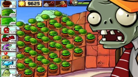 Plants Vs Zombies Survival Roof Flags Completed All Plants Vs All