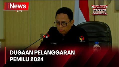 Masuki Minggu Keempat Masa Kampanye Bawaslu Tangani Dugaan Pelanggaran