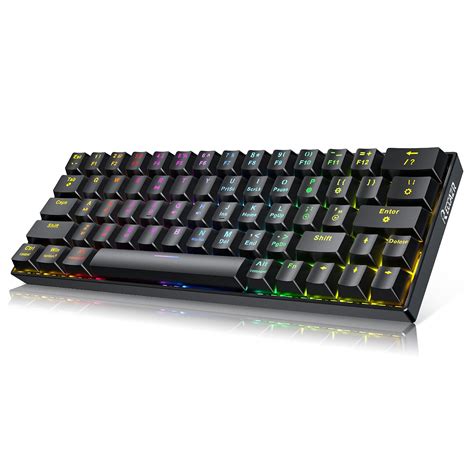 Buy Wireless Mechanical Keyboardbrown Switch60 Gaming Keyboard With