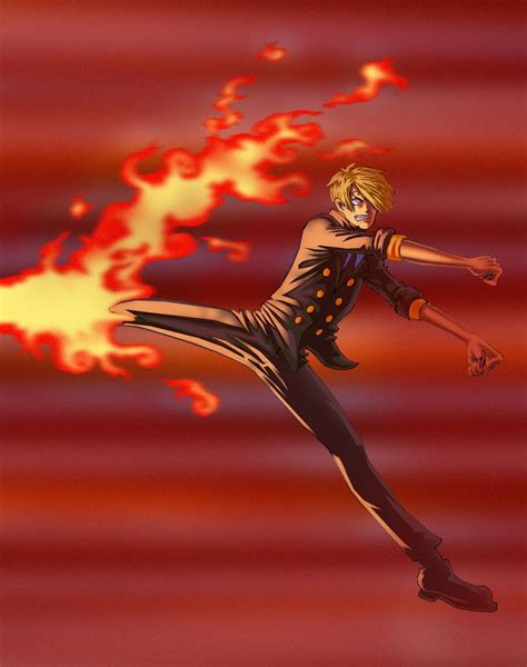 Sanji Diable Jambe One Piece Fanart, One Piece Anime, Character Art ...