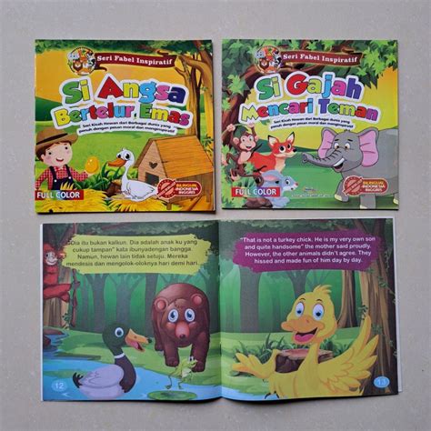 Jual Buku Cerita Anak Bergambar Seri Fabel Sandro Penuh Dengan Pesan