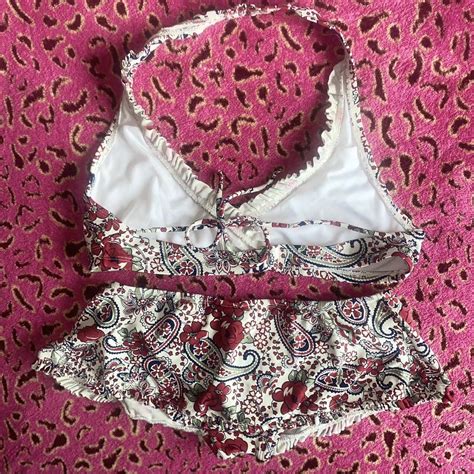 Tommy Hilfiger Two Peice Bikini Set This Swim Set Depop