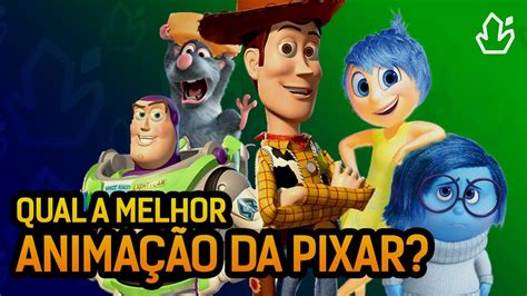 Quais As 10 Melhores AnimaÇÕes Da Pixar Youtube