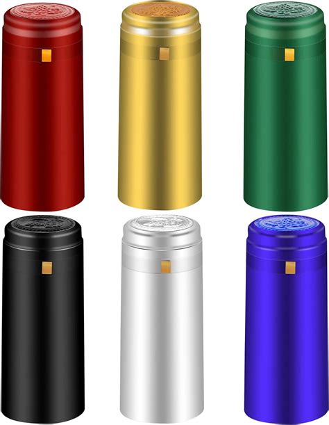 Amazon BGMAXimum PVC Heat Shrink Capsules 120 Count 6 Colors Wine