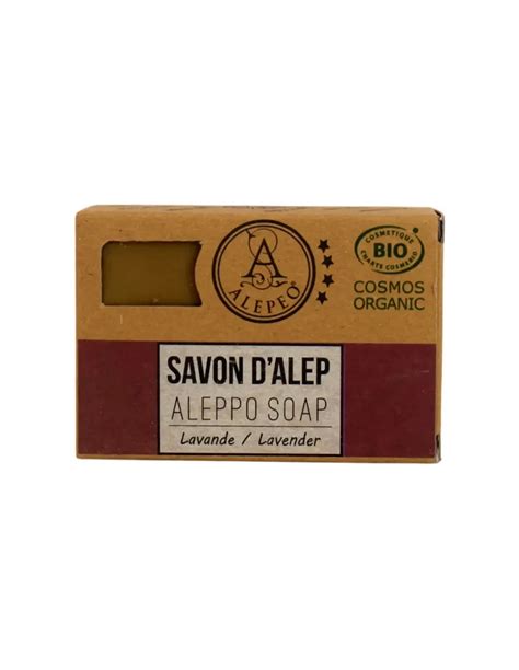 Savon D Alep Fleur De Lavande Cosmos Organic