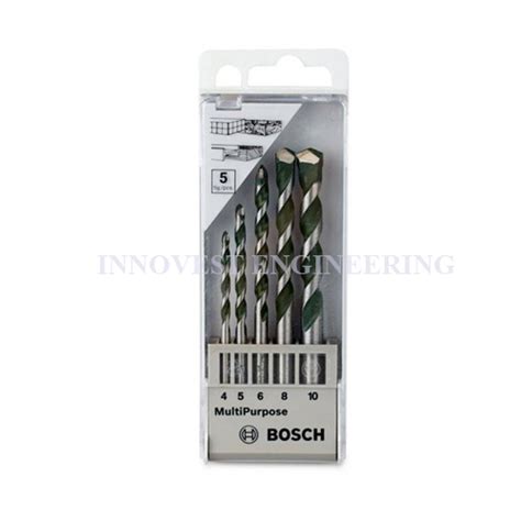 Bosch Multi Purpose Drill Bit CYL 4 Set 5pcs Innovest Engineering