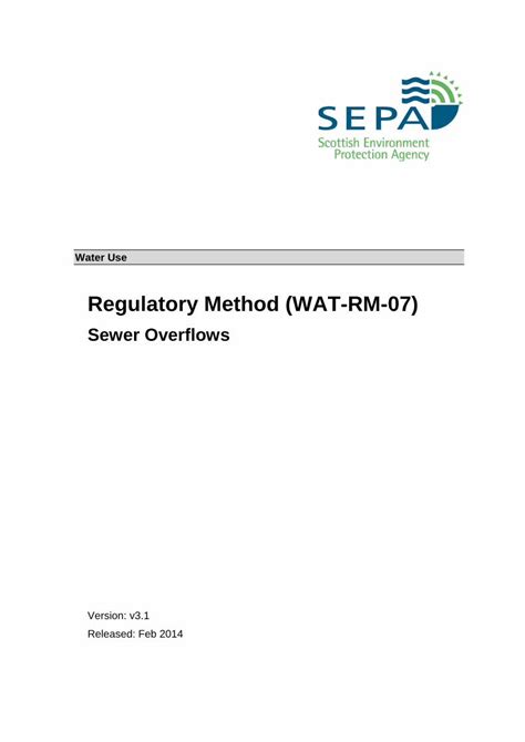 PDF Regulatory Method WAT RM 07 PDF FileThe Following Diagram