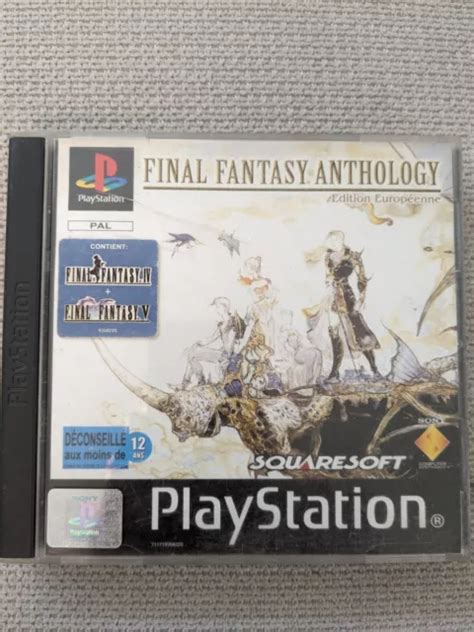 Jeu Ps1 Playstation 1 Psx Psone Final Fantasy Anthology Complet Pal Fr