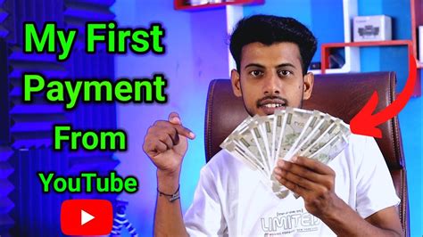 My First Payment From Youtube My Youtube Earning First Payment