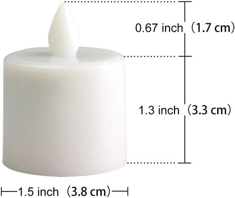 Wireless Inductive Rechargeable Led Tealight Candles Flameless With Ti Reliable Store