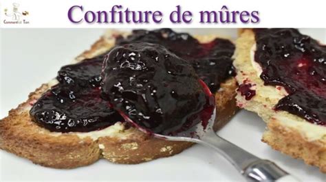 Confiture De Mures Sauvages Sans Pepins Actualis Novembre