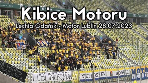 Kibice Motoru Lechia Gda Sk Motor Lublin Youtube