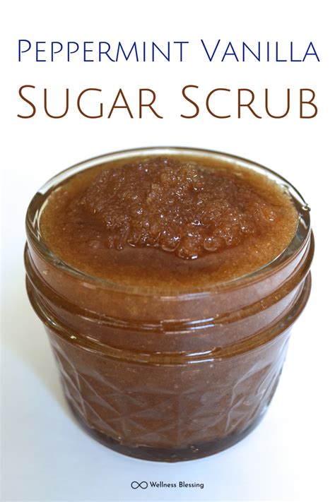 Peppermint Vanilla Brown Sugar Scrub Recipe